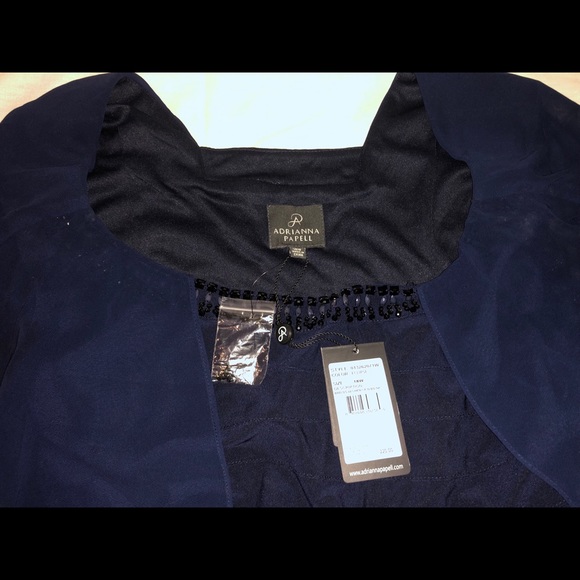 Navy Blue Formal Dress - Picture 3 of 11